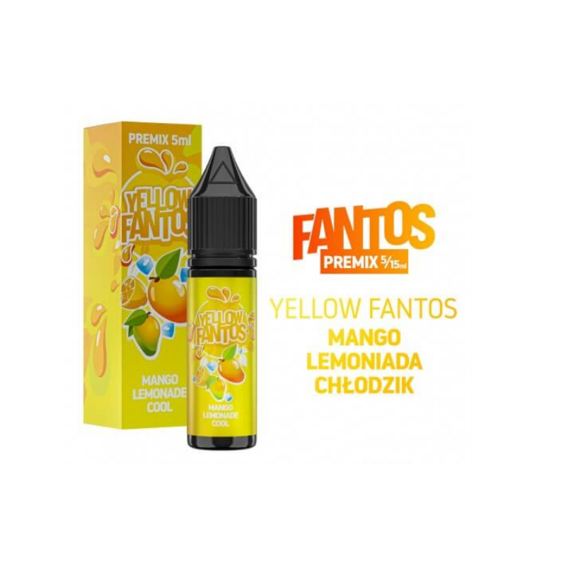 Premix FANTOS 5/15ml - Żółty Fantos | Doctorvape