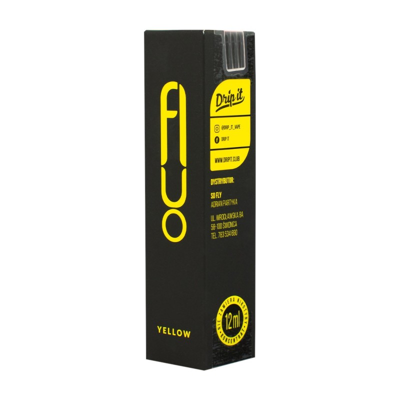 Longfill Fluo - Jaune 12/60ml | DoctorVape
