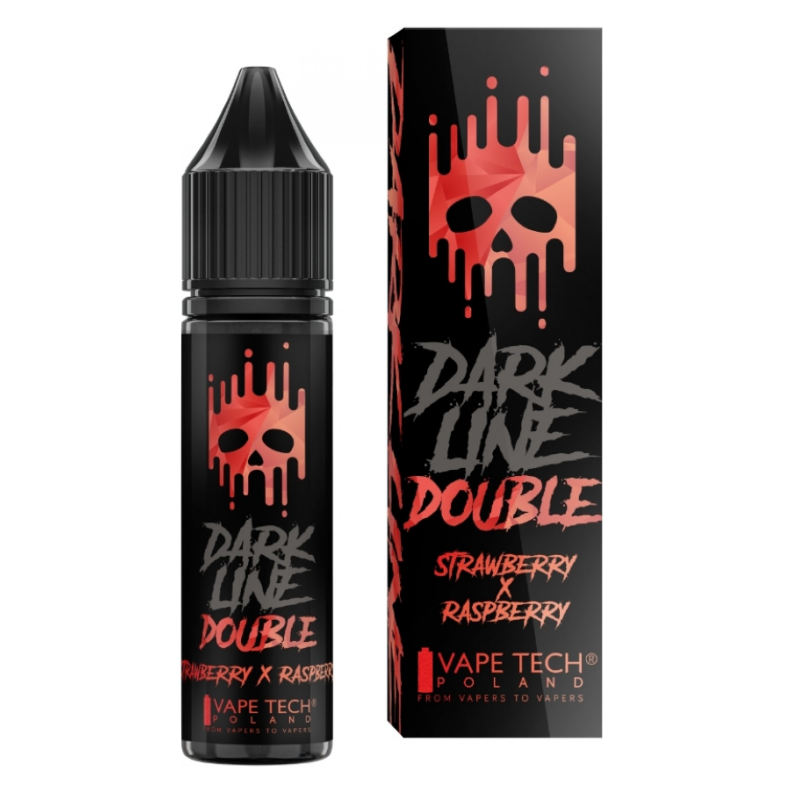 Premix Double Dark Line 5/15ml - Fraise & Framboise | DoctorVape