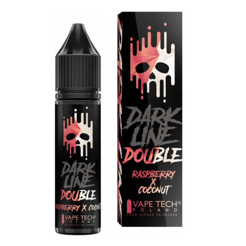 Premix Double Dark Line 5/15ml - Framboise & Coco | DoctorVape