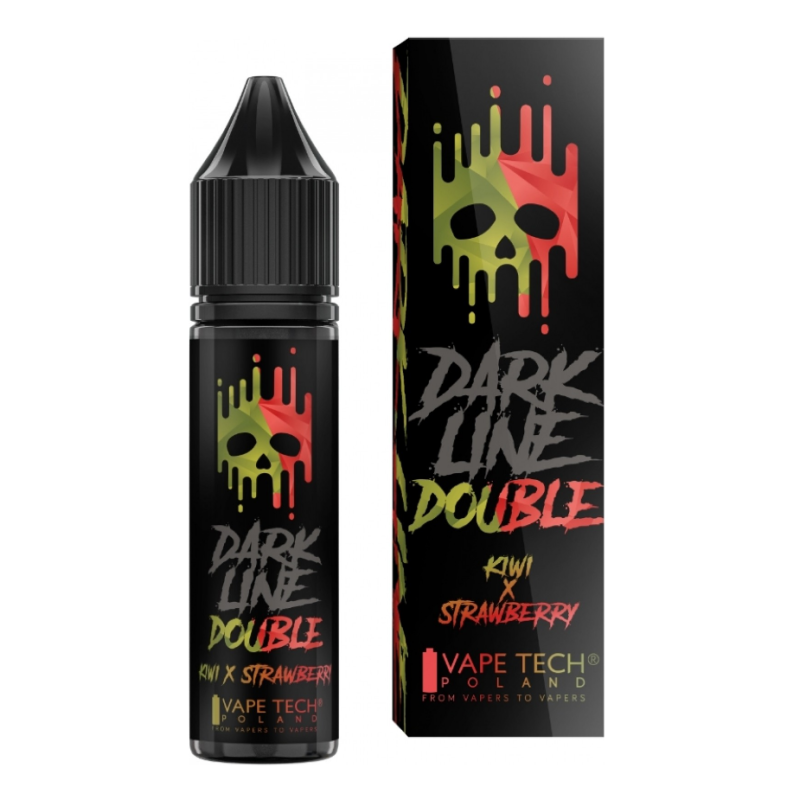 Double Dark Line Premix 5/15ml - Kiwi & Strawberry | DoctorVape