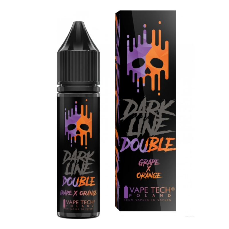 Double Dark Line Premix 5/15ml - Grape & Orange | DoctorVape