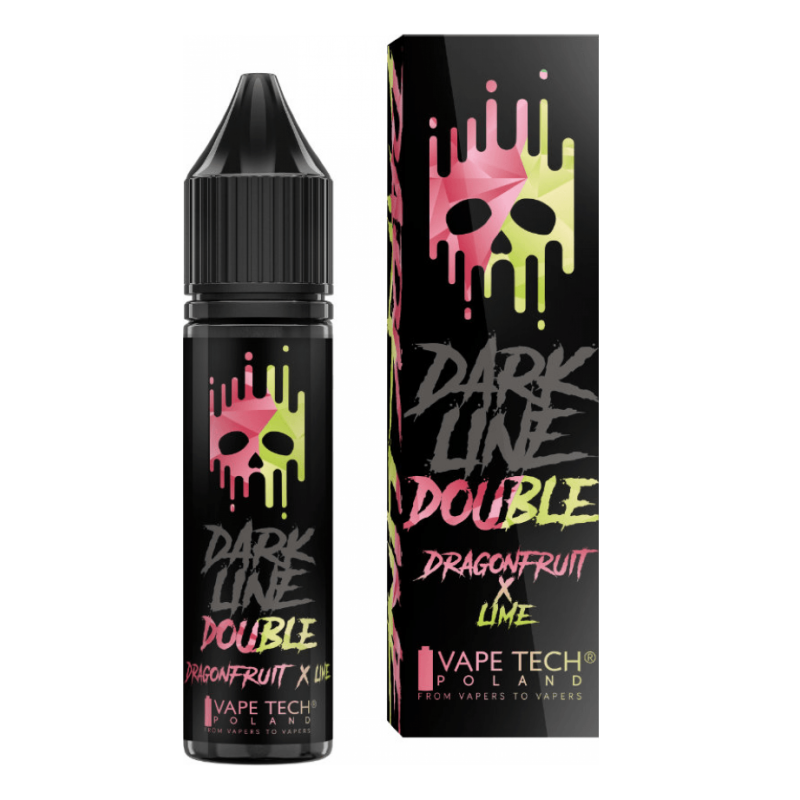 Premix Double Dark Line 5/15ml - Fruit du dragon & Citron vert | DoctorVape