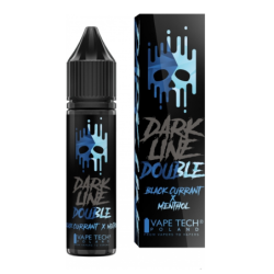 Double Dark Line Premix 5/15ml - Blackcurrant & Menthol | DoctorVape