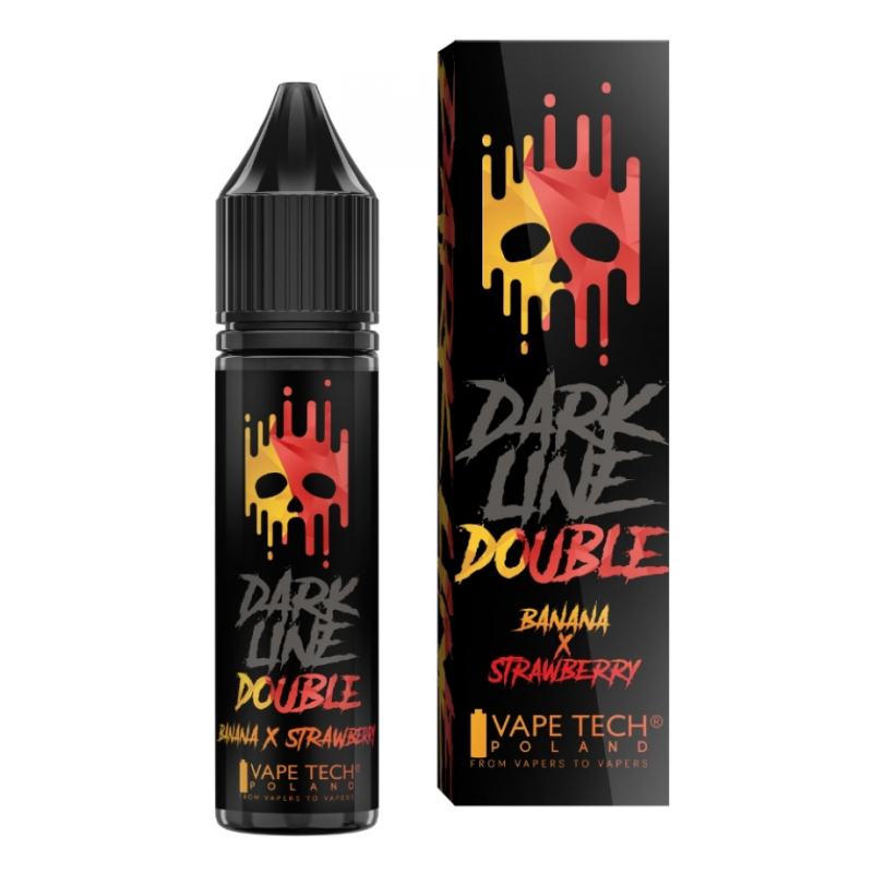Double Dark Line Premix 5/15ml - Banana & Strawberry | DoctorVape