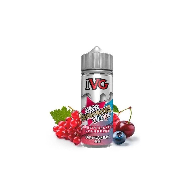 Longfill IVG 24/120ml - Myrtille Cerise Canneberge | DoctorVape