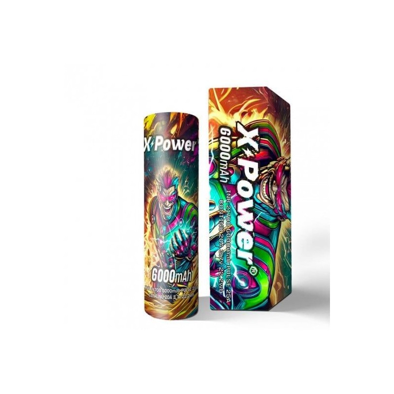 X Power 21700 6000mAh Battery | DoctorVape