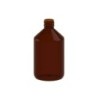 Amber PET Bottle with Cork, 500ml | DoctorVape