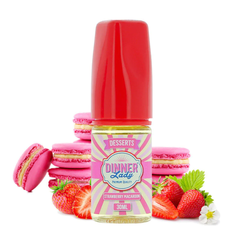 Dinner Lady - Strawberry Macaroon Concentrate 30ml | Doctorvape