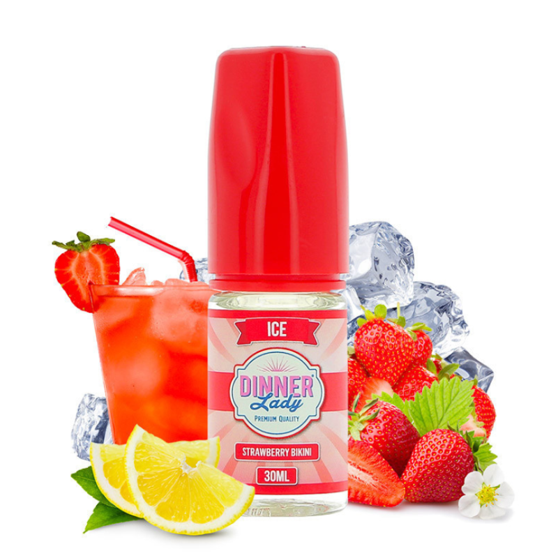 Koncentrat Dinner Lady - Strawberry Bikini Ice 30ml