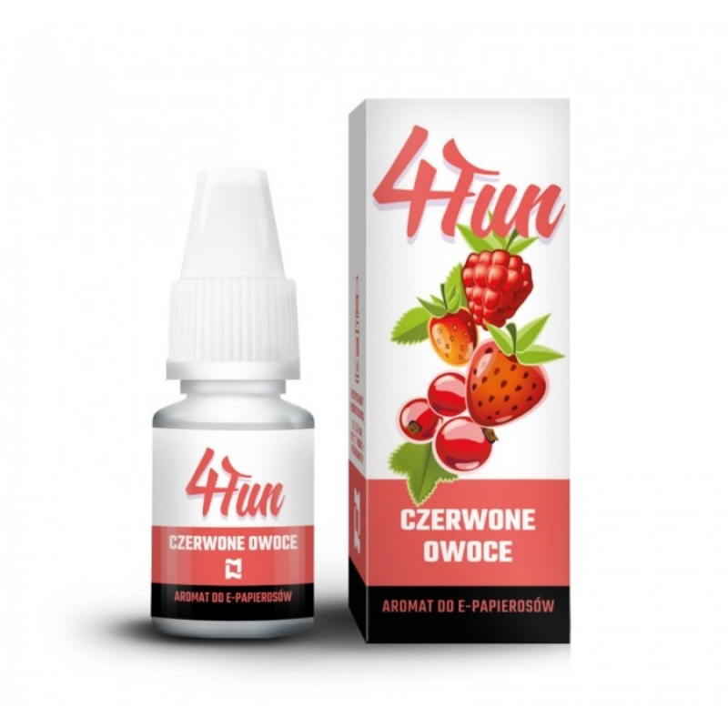 Aromat 4FUN 10ml Czerwone Owoce | DoctorVape