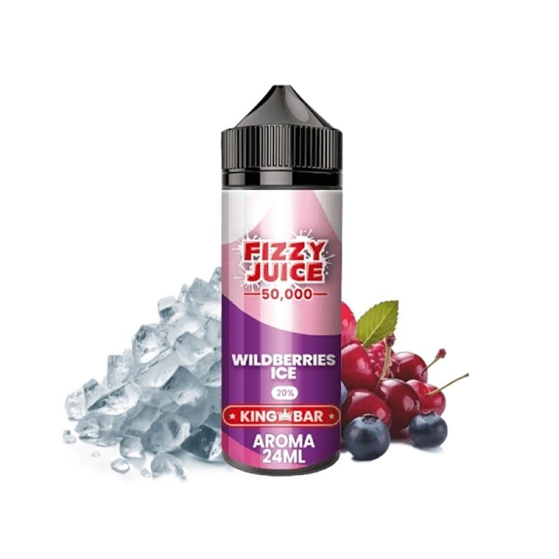 Longfill Fizzy Juice King Bar 24/120ml - Wildberries Ice