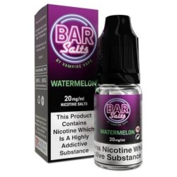 Liquid Vampire Vape Bar Salt 10ml 20mg Watermelon