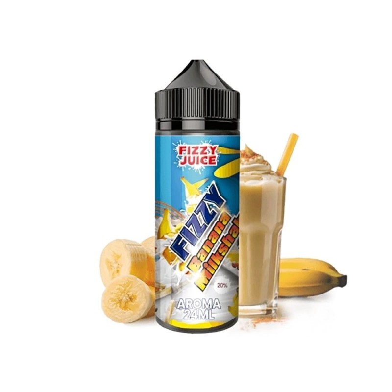 Longfill Fizzy Juice 24/120ml - Banana Milkshake