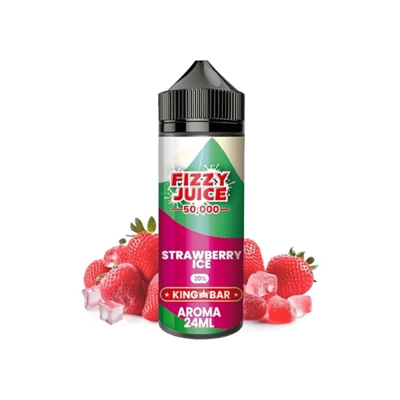 Longfill Fizzy Juice King Bar 24/120ml - Truskawkowy Lód | Doctorvape