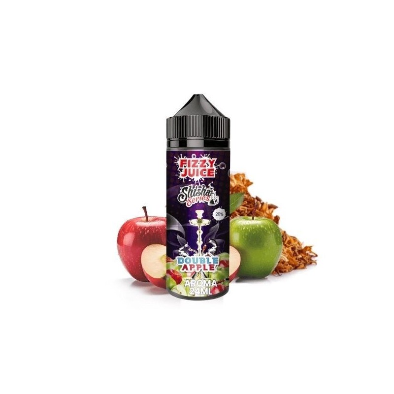 Longfill Fizzy Juice Shisha 24/120ml - Double Pomme | DoctorVape