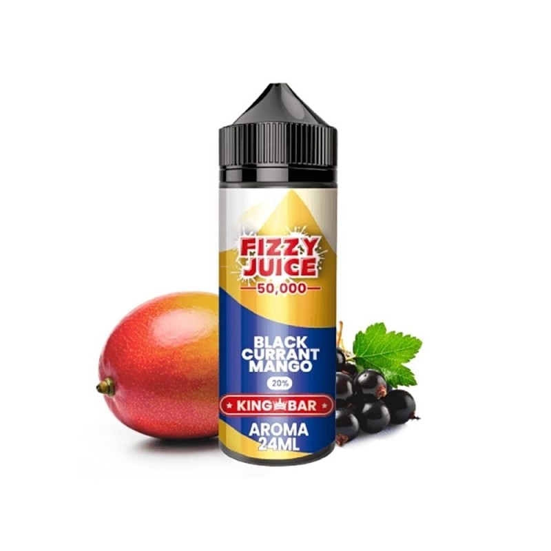 Longfill Fizzy Juice King Bar 24/120ml - Blackcurrant Mango