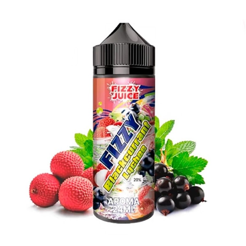 Longfill Fizzy Juice 24/120ml - Blackcurrant Lychee