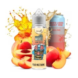 Longfill Omerta Waves Energy - Peach Nectarine 15/60ml | DoctorVape