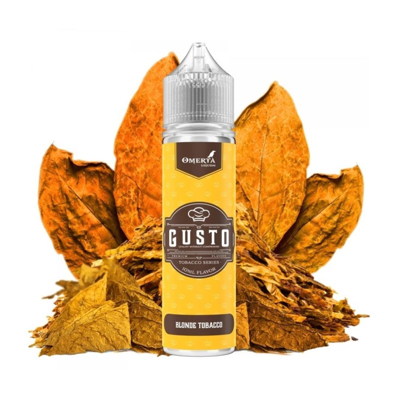 Longfill Omerta Gusto - Tabac Blond 10/60ml | DoctorVape