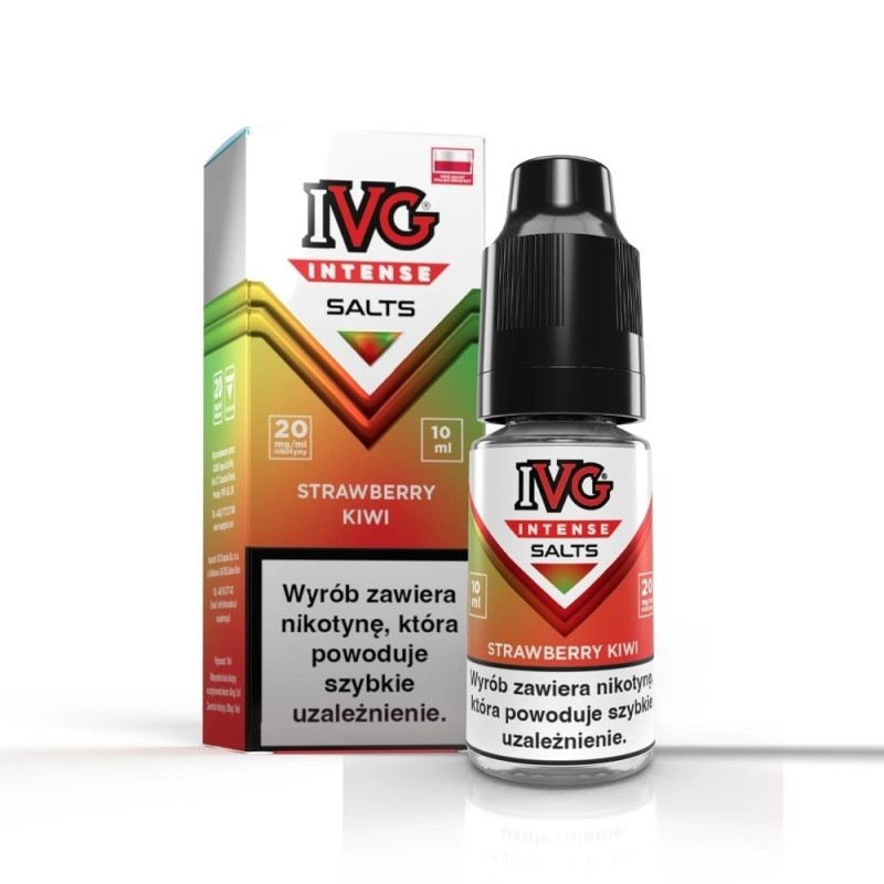 Liquid IVG Intense Sel 10ml 20mg Fraise Kiwi | DoctorVape