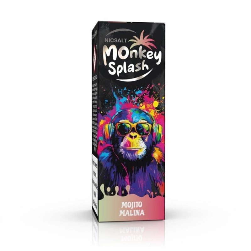 Liquid Monkey Splash Salt 10ml 20mg Mojito Malina