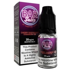 Liquid Vampire Vape Bar Salt 10ml 20mg Cerise Framboise Fraise Glacée | DoctorVape