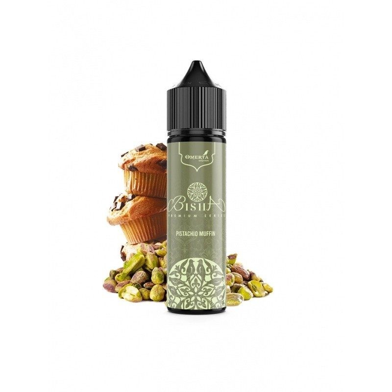 Longfill Omerta 10/60ml - Bisha Muffin à la Pistache | DoctorVape