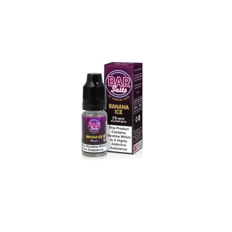 Liquid Vampire Vape Bar Salt 10ml 20mg Banana Ice