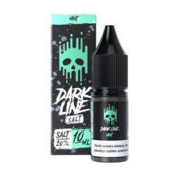Liquid DARK LINE Salt 10ml 20mg Mint | DoctorVape