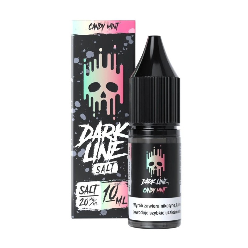 Liquid DARK LINE SALT 10ml 20mg Candy Mint | DoctorVape