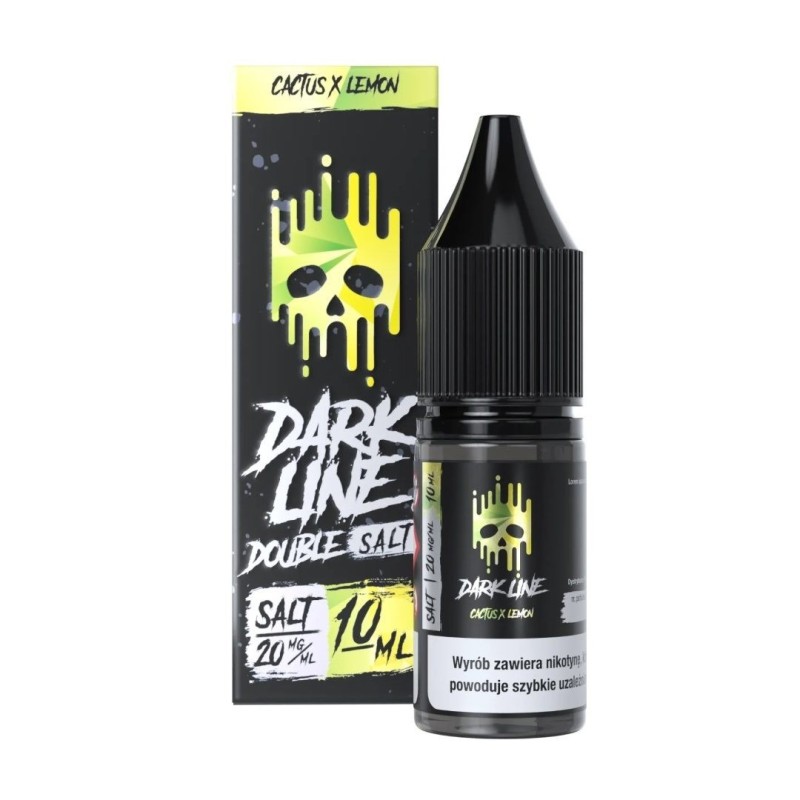 Liquid DARK LINE DOUBLE SALT 10ml 20mg Cactus Lemon | DoctorVape
