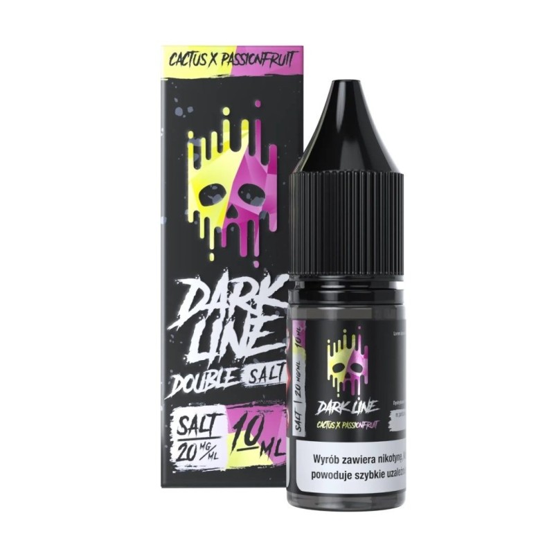 Liquid DARK LINE DOUBLE SALT 10ml 20mg Cactus Passionfruit