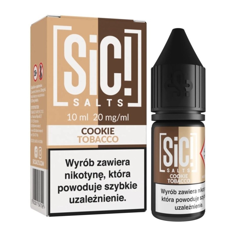 Liquid Sic Salts 10ml 20mg Cookie Tobacco