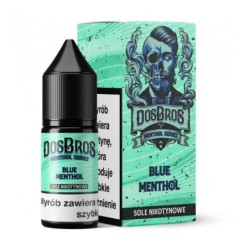 Liquid DosBros Salt 10ml 20mg Blue Menthol | DoctorVape