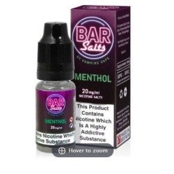 Liquid Vampire Vape Bar Salt 10ml 20mg Menthol