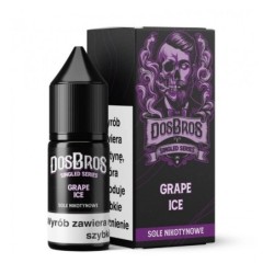 Liquid DosBros Salt 10ml 20mg Grape Ice | DoctorVape
