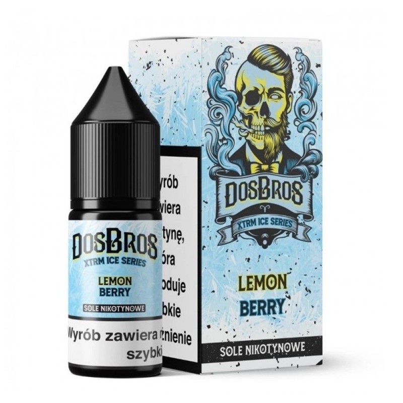 Liquid DosBros Salt Nicotine 10ml 20mg Lemon Berry | DoctorVape
