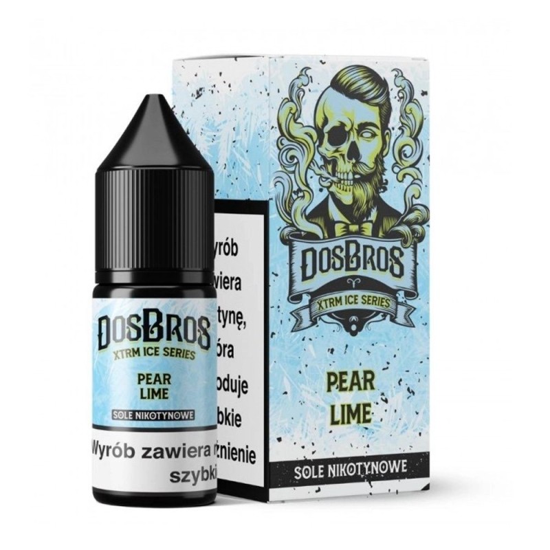 Liquid DosBros Salt Pear Lime 10ml 20mg | DoctorVape
