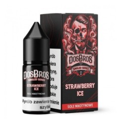 Liquid DosBros Salt 10ml 20mg Strawberry Ice | DoctorVape