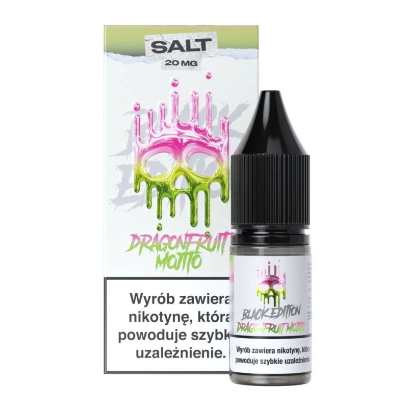 Liquid Dark Line Black Salt 10ml 20mg Dragonfruit Mojito