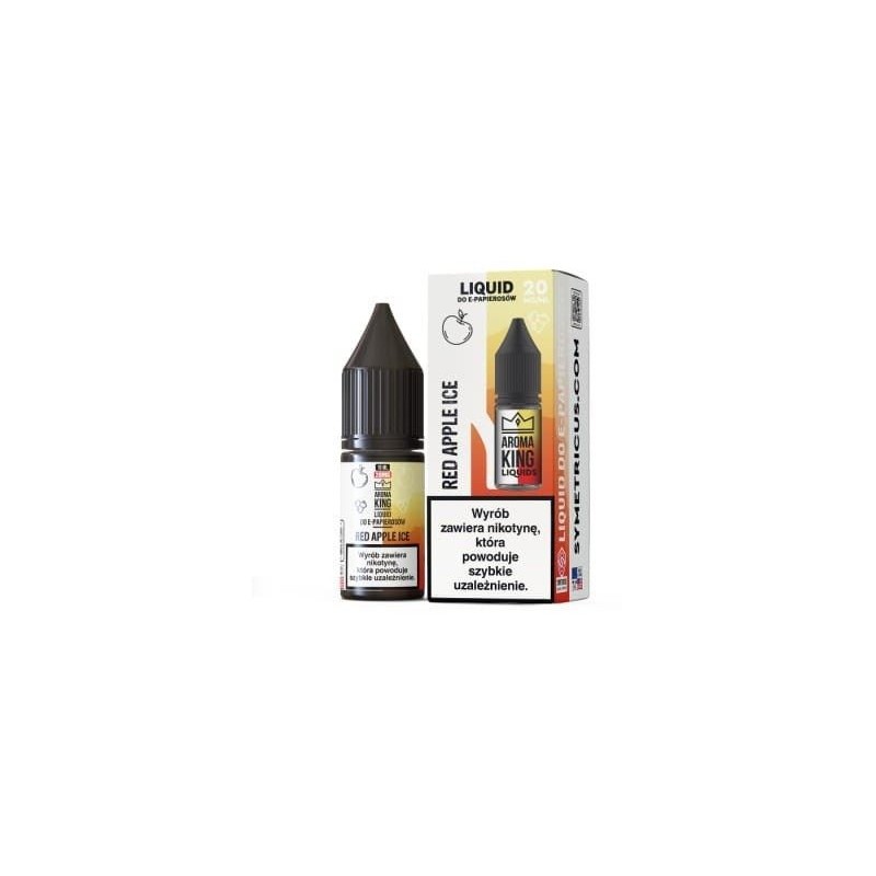 Aroma King Sel Liquide 10ml 20mg Pomme Rouge Glacée | DoctorVape