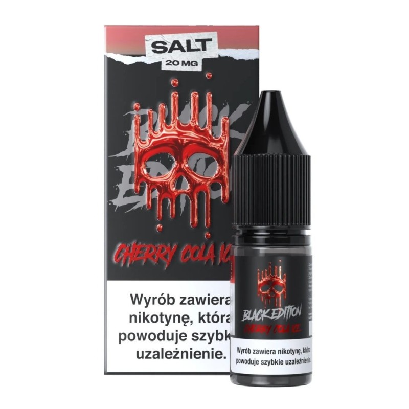 Liquid Dark Line Black Salt 10ml 20mg Cherry Cola Ice | DoctorVape