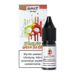 Liquid Dark Line Black Salt 10ml 20mg Strawberry Green Tea Ice | DoctorVape