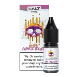 Liquid Dark Line Black Salt Nicotine Salts Grape Chinese Tea Ice 10ml 20mg | DoctorVape