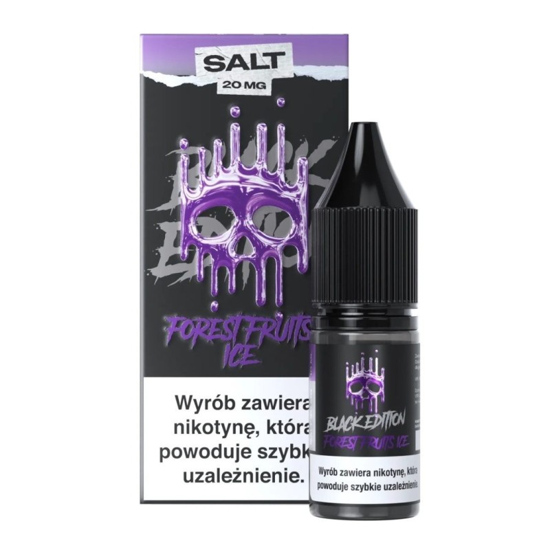 Liquid Dark Line Black Salt 10ml 20mg Forest Fruits Ice