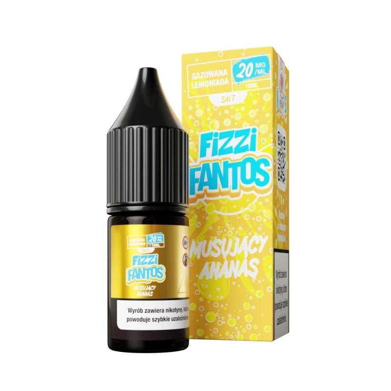 Fantos Fizzy Salt Liquid 10ml - Fizzy Pineapple 20mg | DoctorVape
