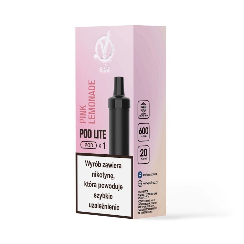 Cubo Pod Cartridge 20mg 2ml - Pink Lemonade | DoctorVape