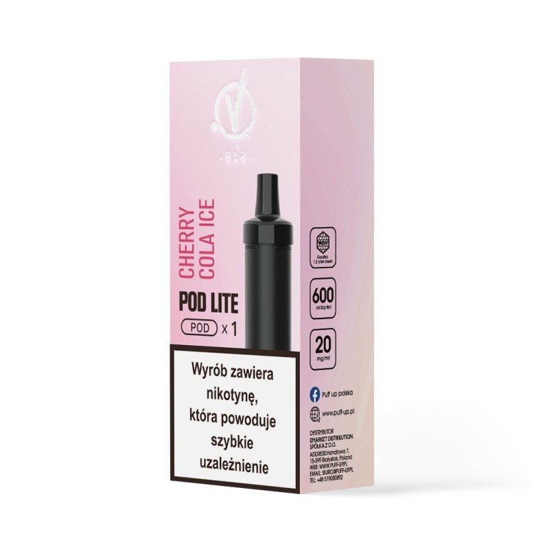 Cartouche Recharge Cubo Pod 20mg 2ml - Cherry Cola Ice | DoctorVape