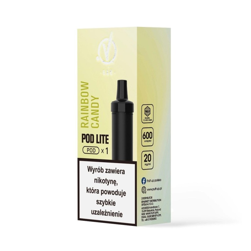 Cubo Pod Cartridge 20mg 2ml - Rainbow Candy | DoctorVape